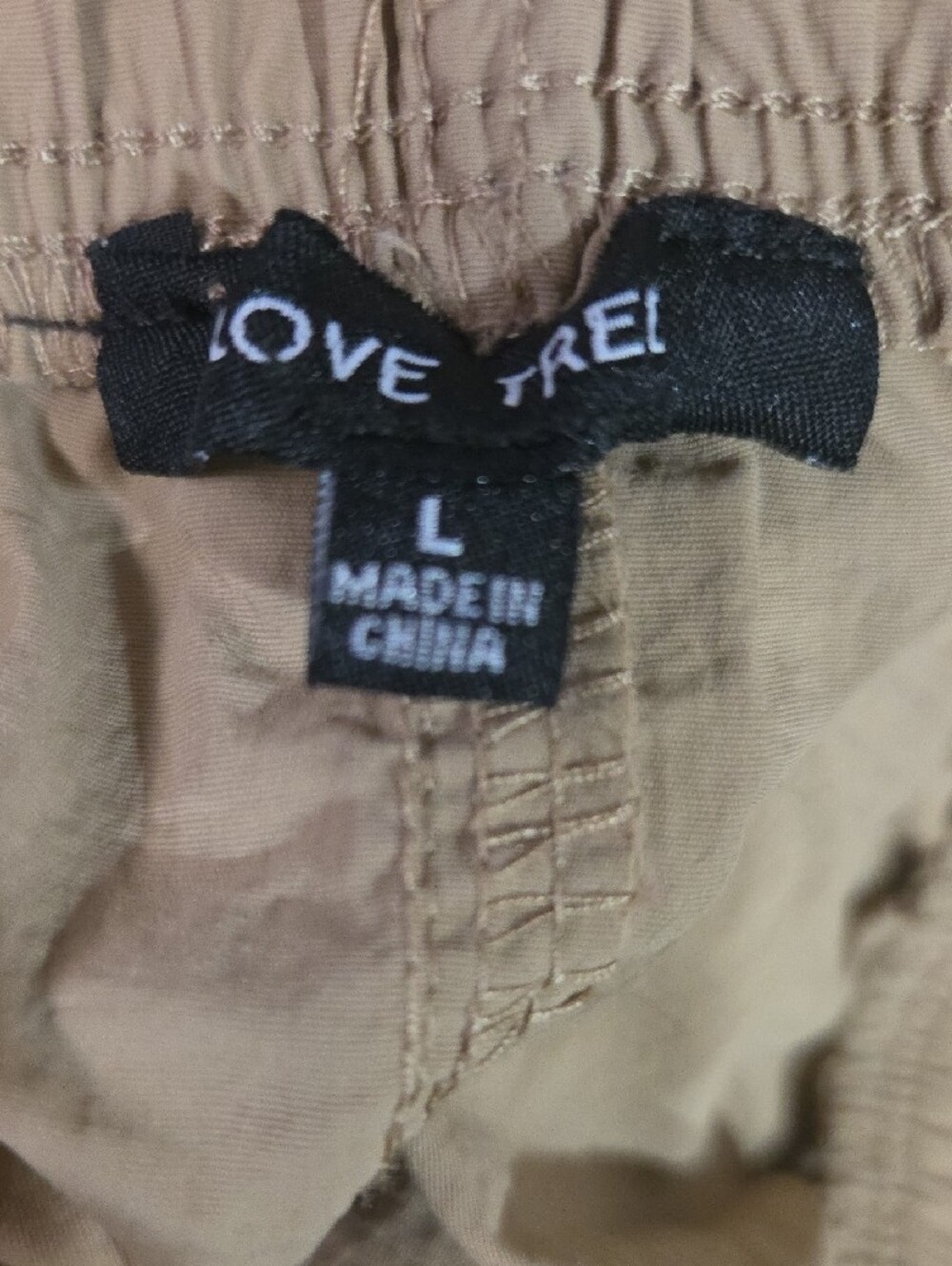 Love Tree Tan Maxi Skirt with Pockets - Picture 3 of 5